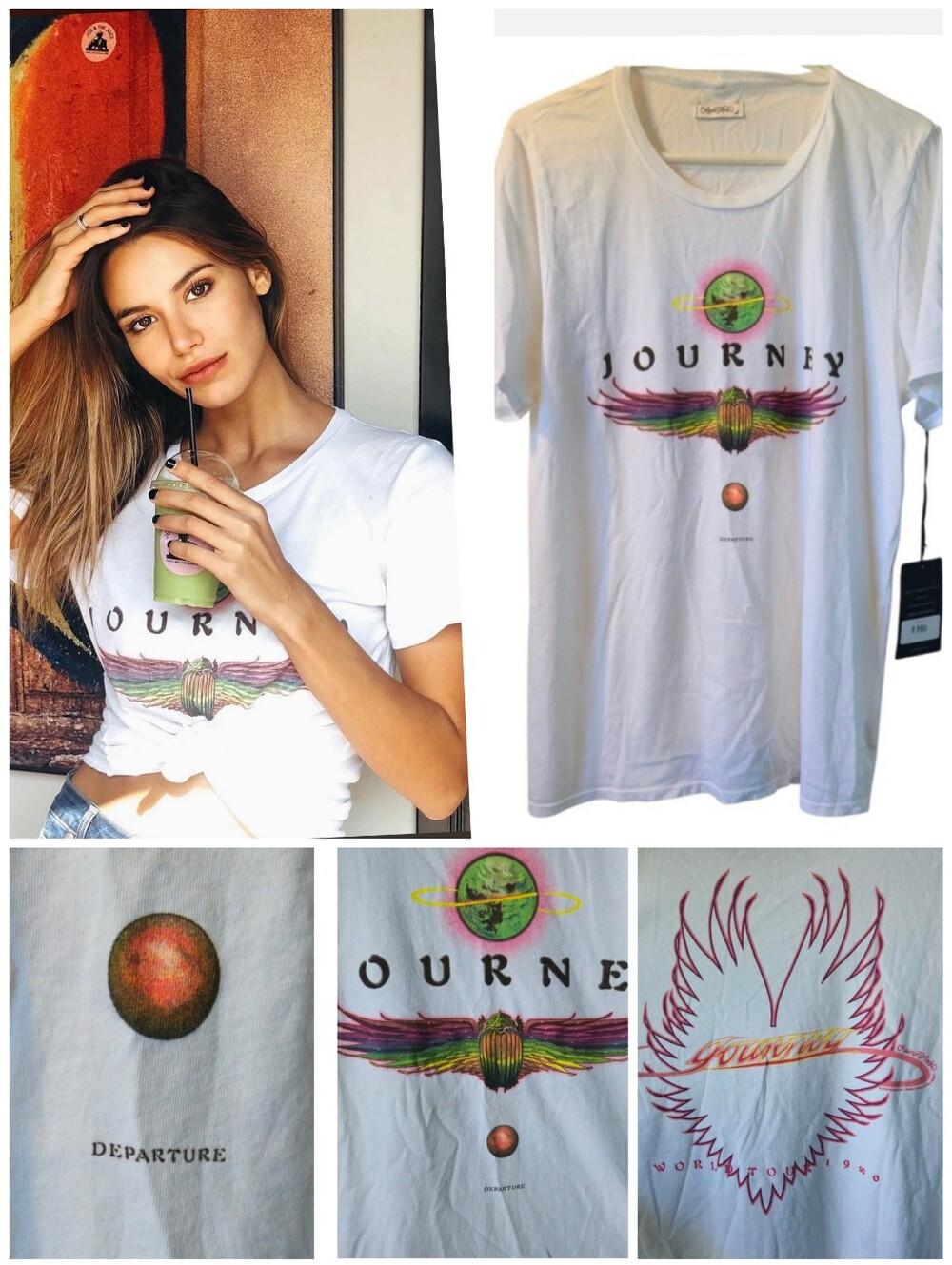 Lauren Moshi Journey Departure tee